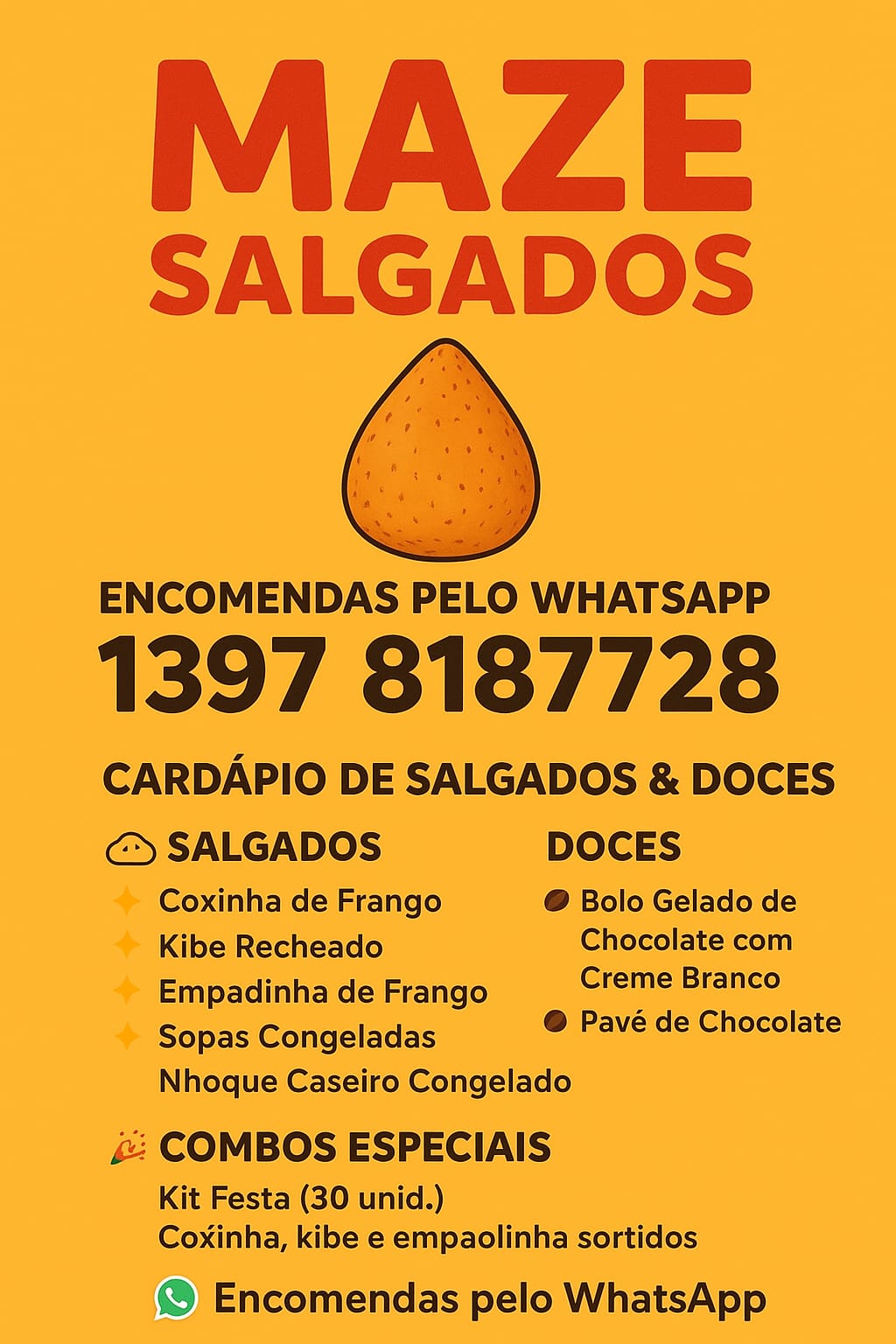 Mazé salgados  1379 8187728
