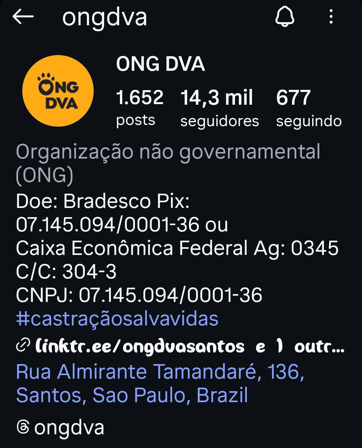 ONG Defesa da vida animal— há mais de uma década salvando vidas e promovendo o bem-estar animal!
